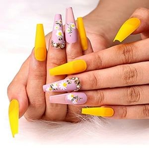 Beautiful Coffin Nails